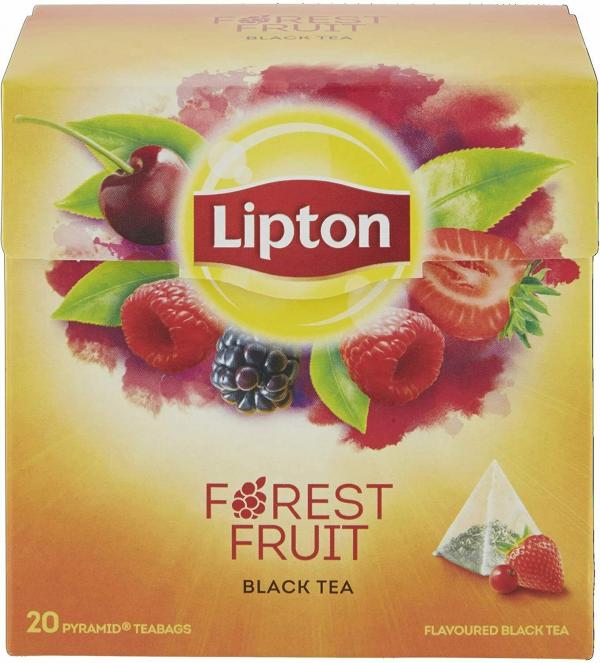 Lipton Forest Fruit 4 Boxes Of 20 (80)